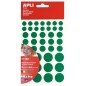 LOT de 10 Autocollants adhésifs amovibles Apli - 864 autocollants par sac - Différentes couleurs, formes et tailles