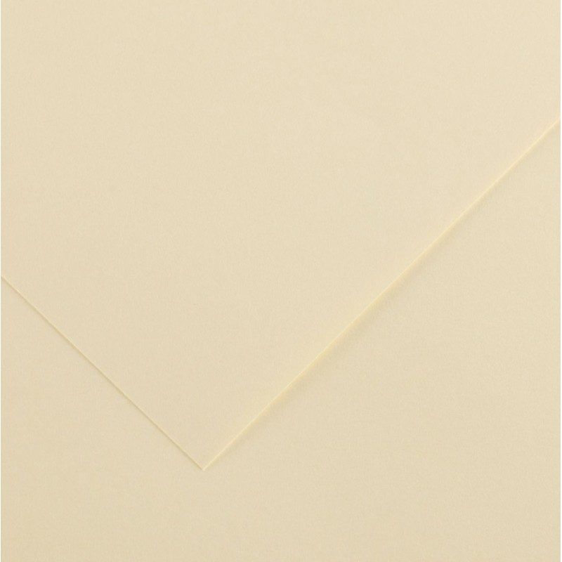 Canson Guarro Pack de 25 Cartes A4 Iris de 185g - 50x65cm - Couleur Crème