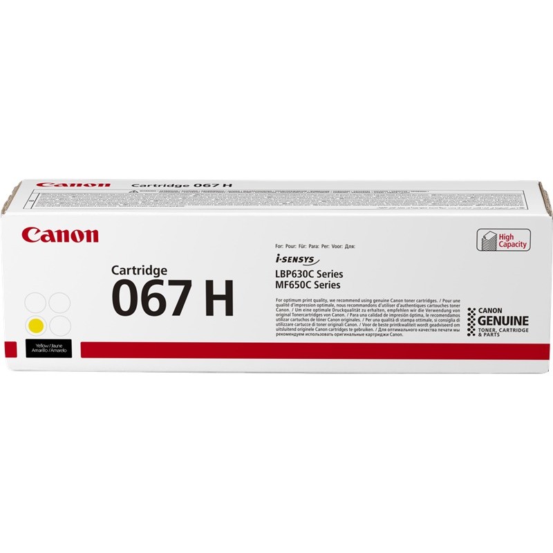 Canon Toner 067H Jaune (5103C002)