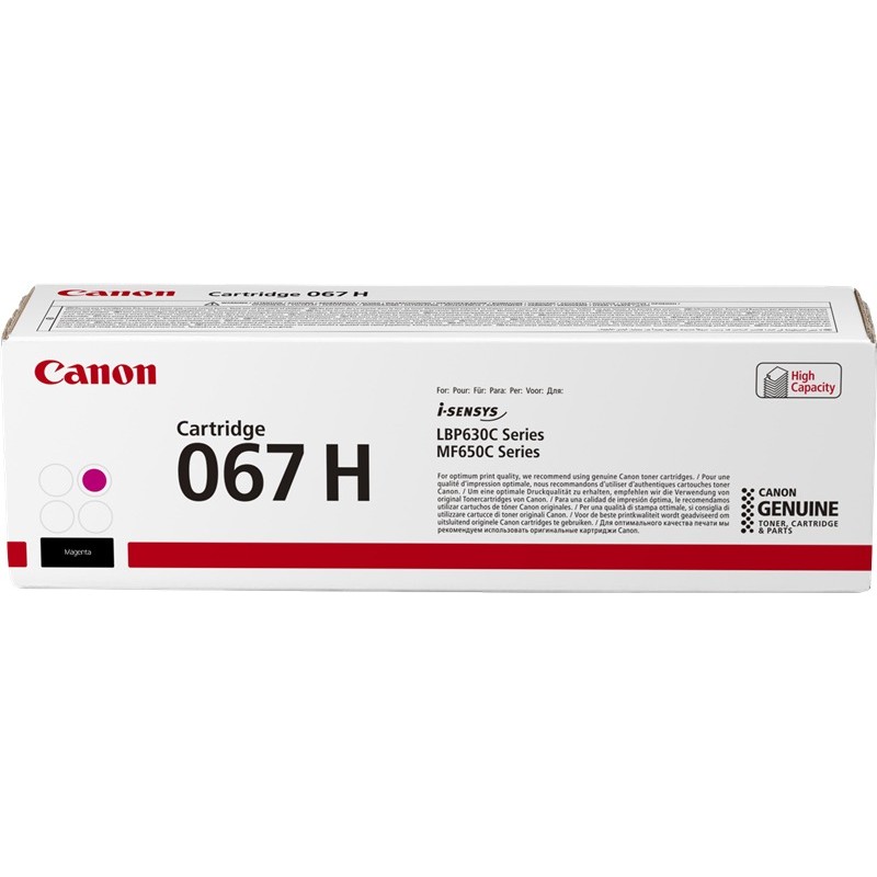 Canon Toner 067H Magenta (5104C002) Canon Toner 067H Magenta (5104C002)