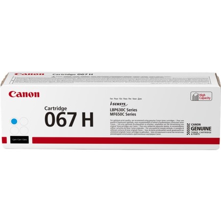✅ Canon Toner 067H Cyan (5105C002) couleur cyan en stock