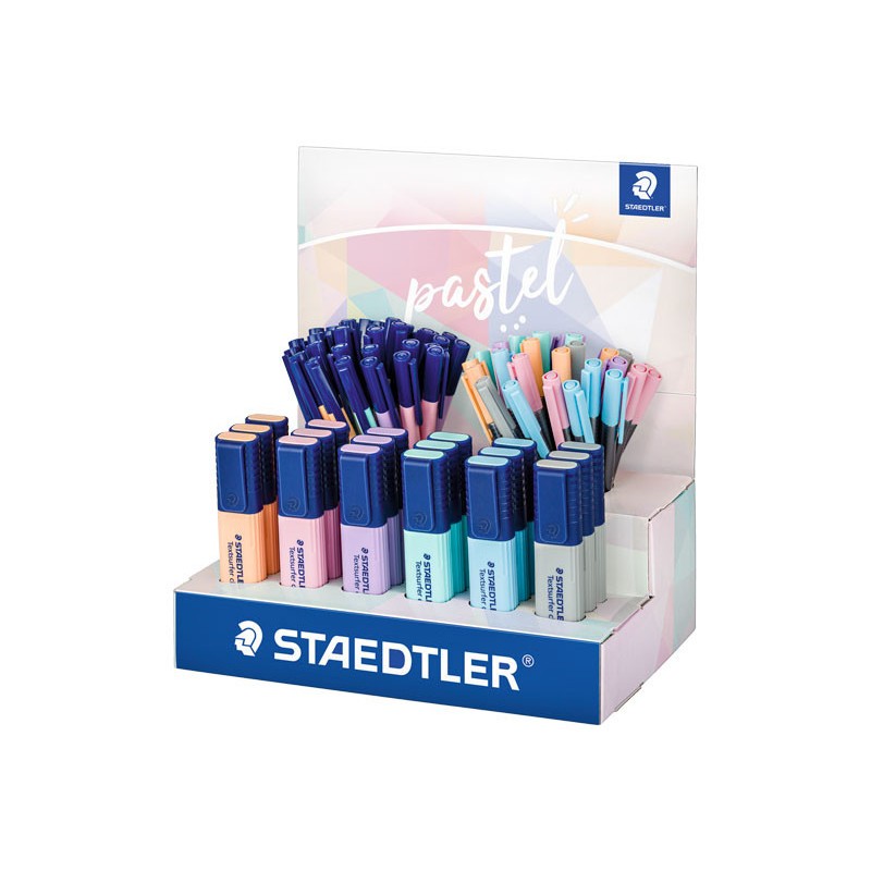 Présentoir marqueurs pastel Staedtler - Papeterie 78 pièces
Présentoir marqueurs pastel Staedtler - Papeterie 78 pièces