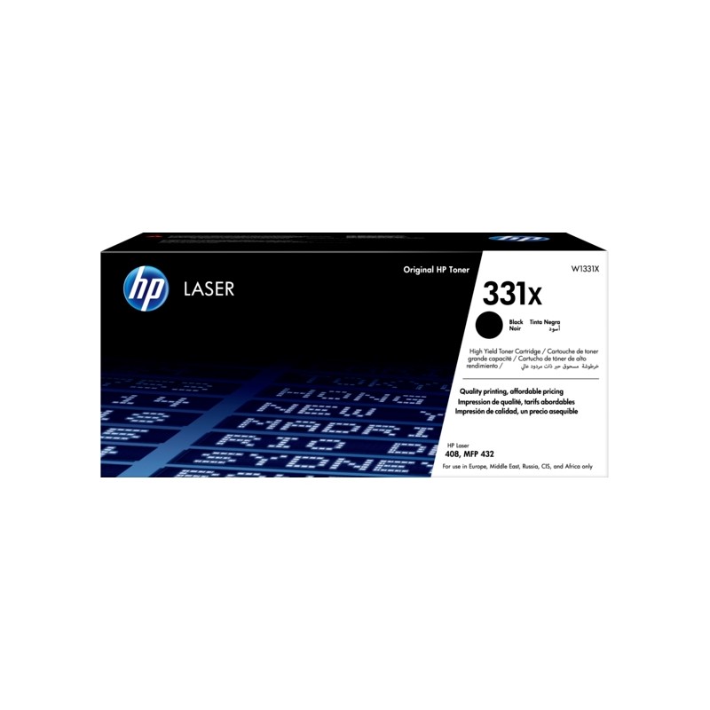 Toner HP 331X (W1331X) noir Toner HP 331X (W1331X) noir