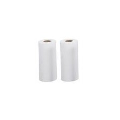deux rouleaux papier thermique blancs