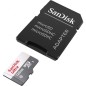 Carte Sandisk Ultra Micro SDXC 128Go UHS-I U1 Classe 10 100Mo/s + Adaptateur SD Carte Sandisk Ultra Micro SDXC 128Go UHS-I U1 Classe 10 100Mo/s + Adaptateur SD