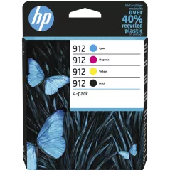 HP MultiPack 912 (6ZC74AE) 4 cartouches