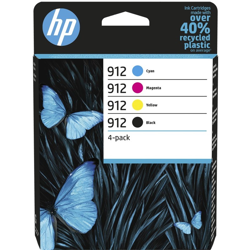 HP MultiPack 912 (6ZC74AE) 4 cartouches