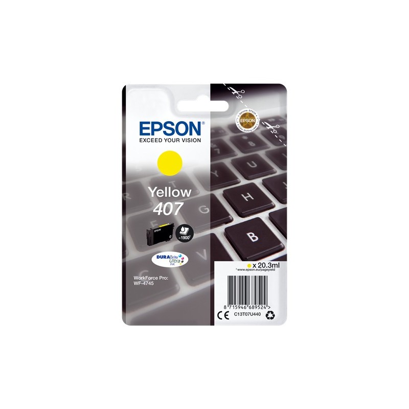Epson cartouche encre 407 jaune