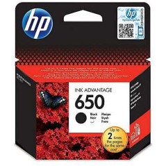 ✅ HP cartouche encre HP 650 (CZ101AE) noir couleur Noir en stock