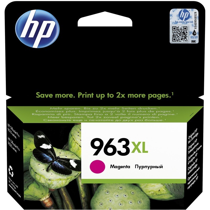 HP Cartouche encre 963 XL (3JA28AE) magenta