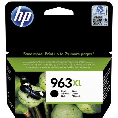 ✅ HP Cartouche encre 963 XL (3JA30AE) noir couleur Noir en stock