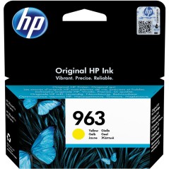 ✅ HP Cartouche encre 963 (3JA25AE) jaune couleur jaune en stock