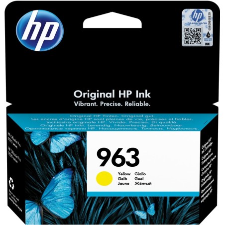 ✅ HP Cartouche encre 963 (3JA25AE) jaune couleur jaune en stock