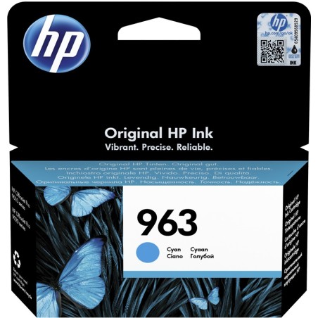 ✅ HP Cartouche encre 963 (3JA23AE) cyan couleur cyan en stock
