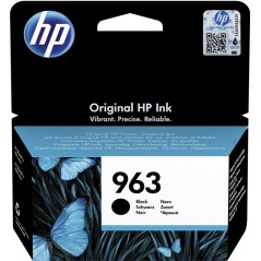 ✅ HP Cartouche encre 963 (3JA26AE) noir couleur Noir en stock