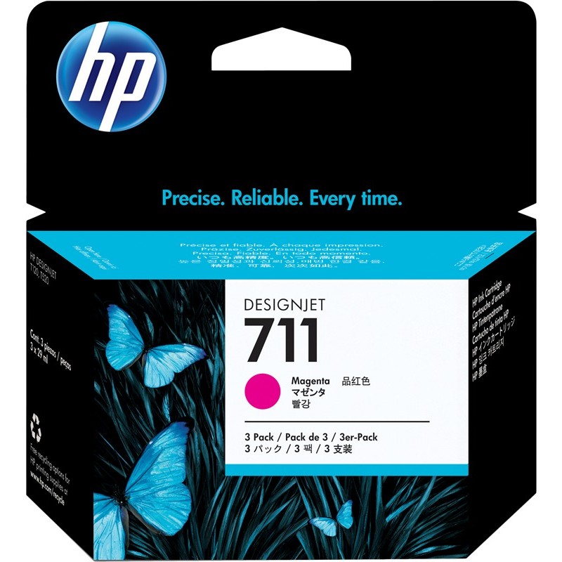 HP Multipack 711 (CZ135A) magenta