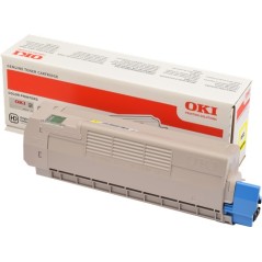 ✅ OKI toner C612 jaune couleur jaune en stock