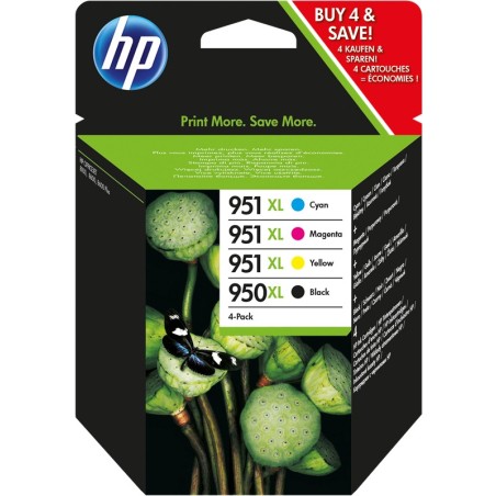 ✅ HP MultiPack 950XL/951XL (C2P43AE) noir, cyan, magenta, jaune couleur pack en stock