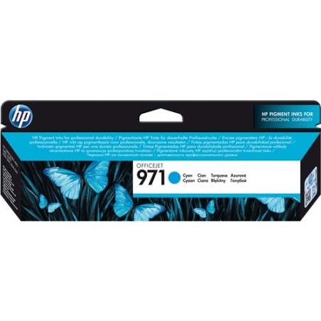 ✅ HP Cartouche encre 971 (CN622AE) cyan couleur cyan en stock