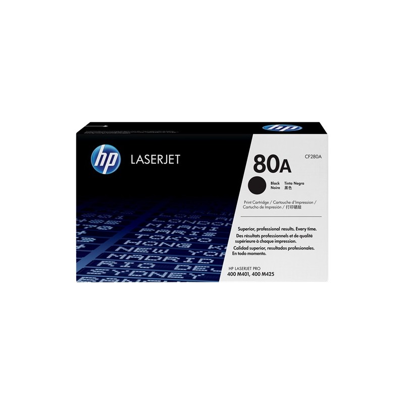 HP Toner 80A (CF280A) noir