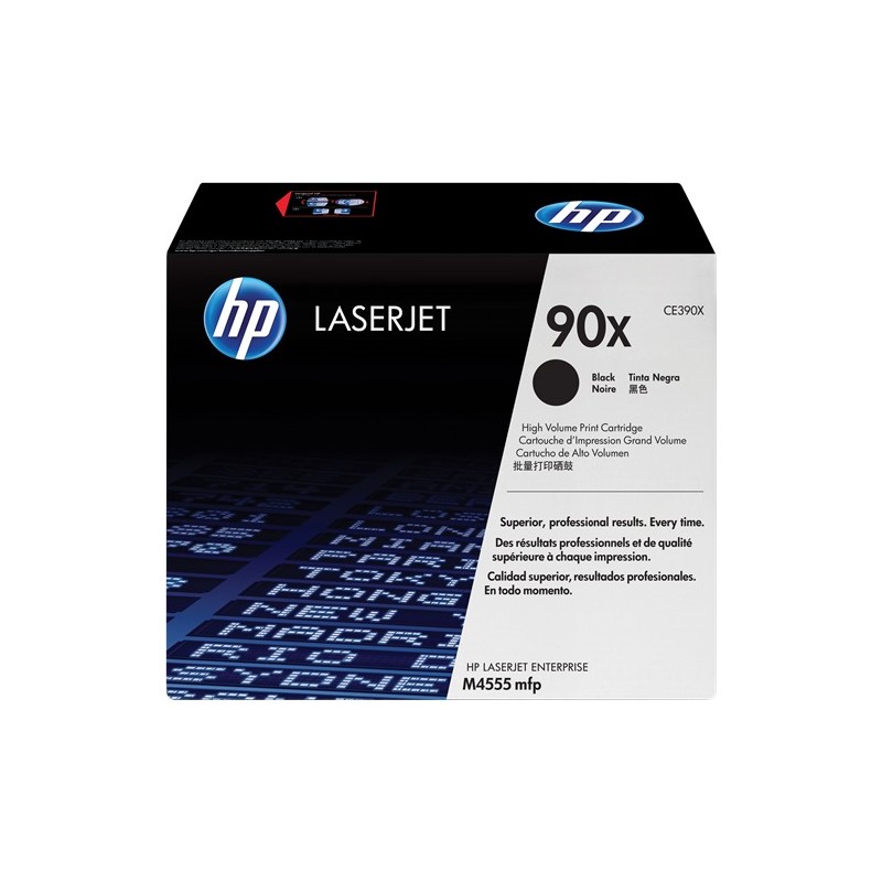 HP Toner 90X (CE390X) XL noir