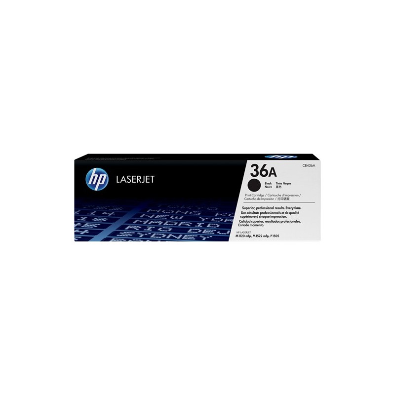 HP Toner 36A (CB436A) noir HP Toner 36A (CB436A) noir