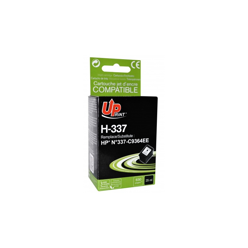Cartouche encre UPrint compatible HP 337 noir