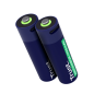 Pack de 2 piles rechargeables AA 1700 mAh