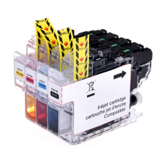 Pack UPrint compatible BROTHER LC-3213, 4 cartouches