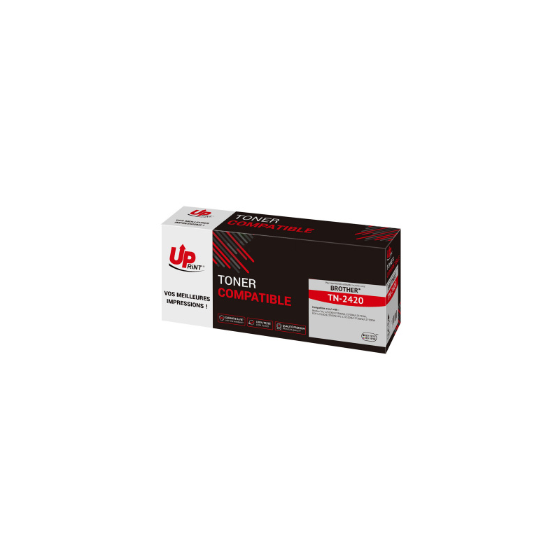 Toner UPrint compatible BROTHER TN-2420 noir