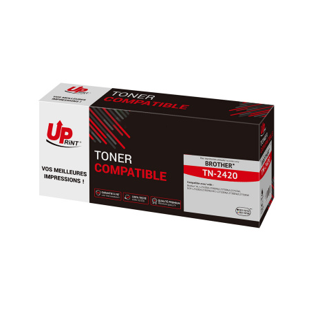 ✅ Toner UPrint compatible BROTHER TN-2420 noir couleur Noir en stock