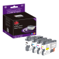Pack UPrint 4 cartouches compatible Brother LC427 XL
