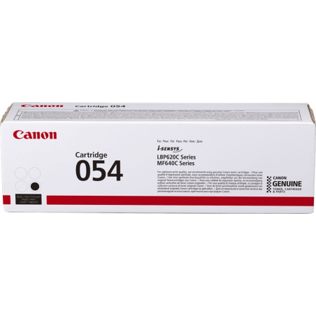 ✅ Canon 054 BK Toner noir couleur Noir en stock