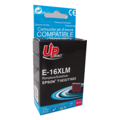 ✅ Cartouche encre UPrint compatible EPSON T16XL magenta couleur magenta en stock