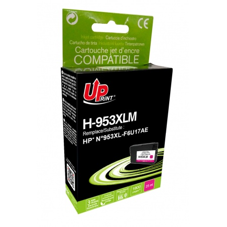 ✅ Cartouche encre UPrint compatible HP 953 XL magenta couleur magenta en stock