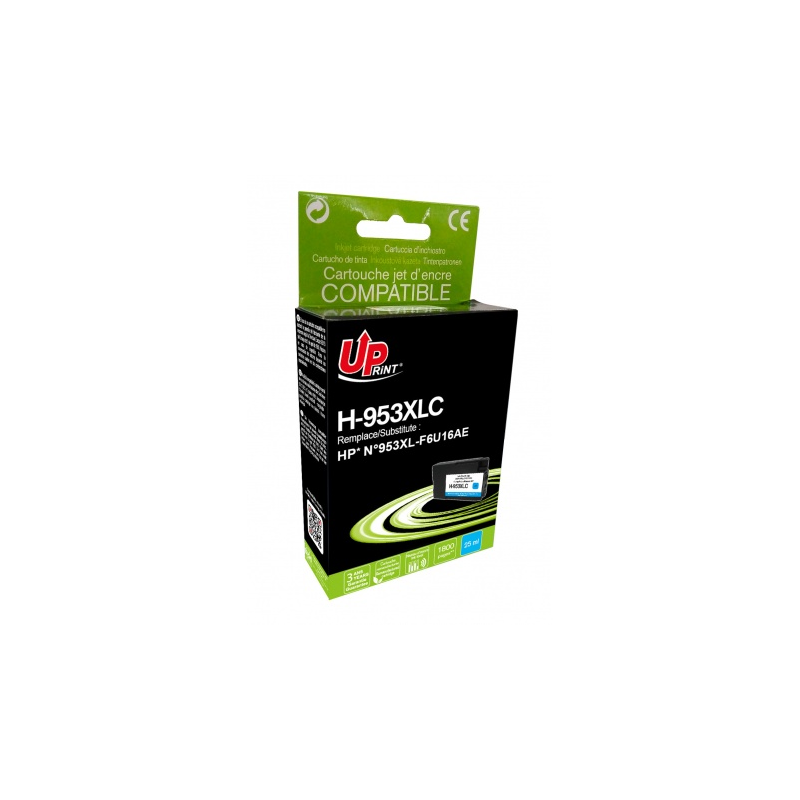 Cartouche encre UPrint compatible HP 953 XL cyan