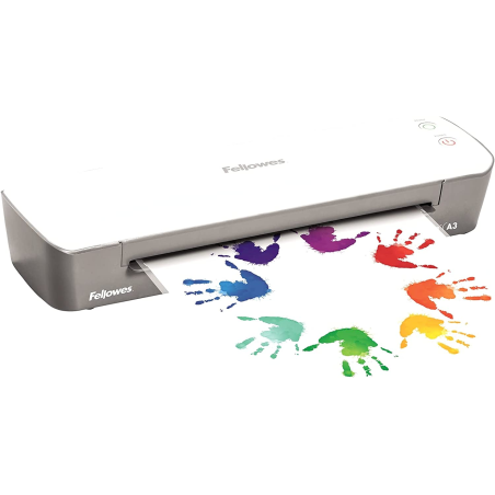 ✅ Fellowes Plastifieuse Ion A3 Laminateur - 4 minutes de préchauffage - Épaisseur de sac de 80 et 125 microns en stock