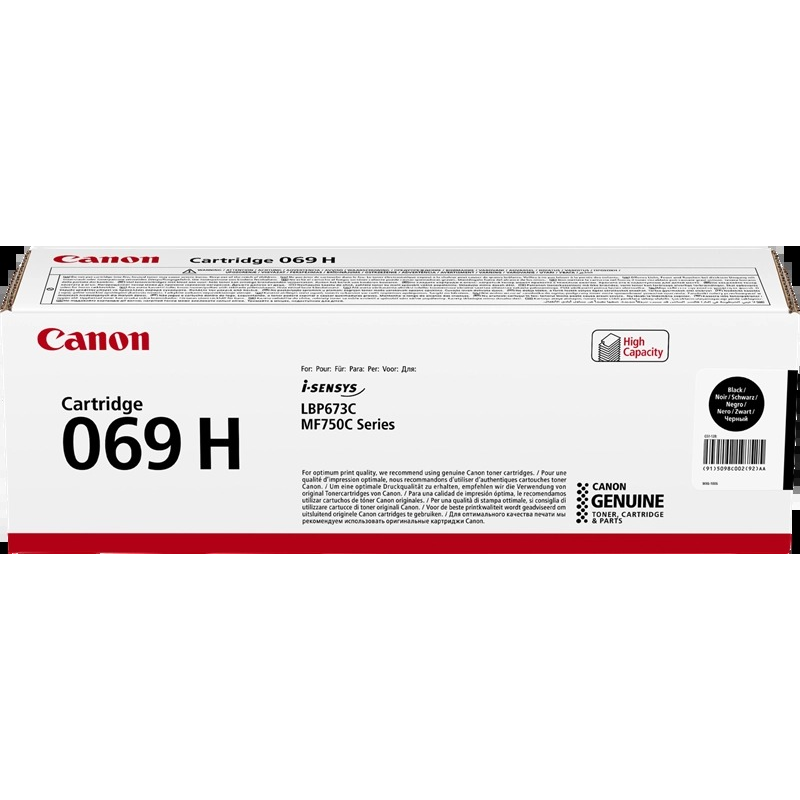Canon toner 069H noir (5098C002) Canon toner 069H noir (5098C002)
