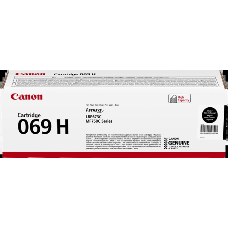 ✅ Canon toner 069H noir (5098C002) couleur Noir en stock