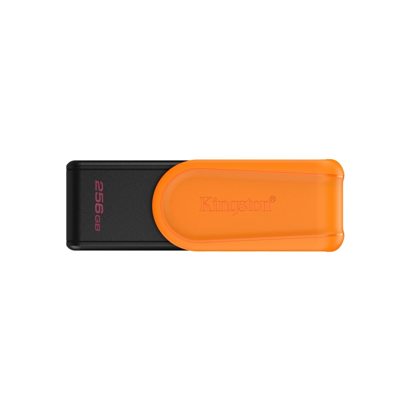 Clé USB Kingston DataTraveler Exodia 256 Go - USB 3.2 Gen 1 - Capuchon pivotant - Orange