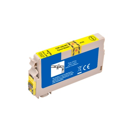 ✅ Cartouche UPRINT compatible EPSON 407XL JAUNE couleur jaune en stock