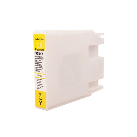 ✅ Cartouche UPRINT compatible EPSON 9084 (C13T908440) JAUNE couleur jaune en stock