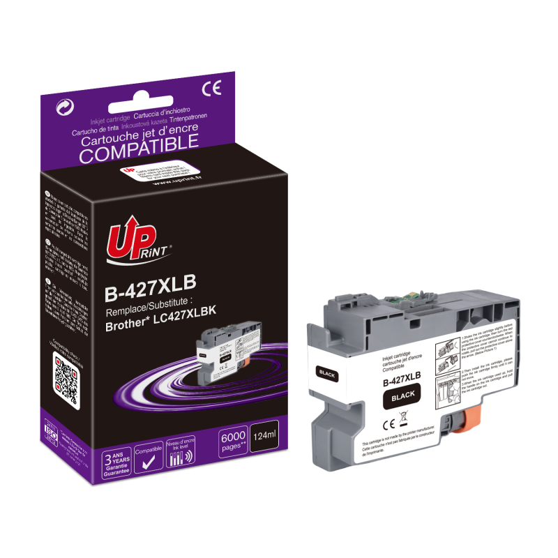 Cartouche encre UPrint compatible Brother LC427 XL noire BK