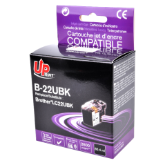 ✅ Cartouche encre UPrint compatible BROTHER LC-22UBK noir couleur Noir en stock
