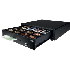 Tiroir-caisse Safescan LD-4141 - Design résistant et élégant - Double connectivité - Installation facile - Comptage rapide et