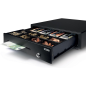 Tiroir-caisse Safescan LD-4141 - Design résistant et élégant - Double connectivité - Installation facile - Comptage rapide et