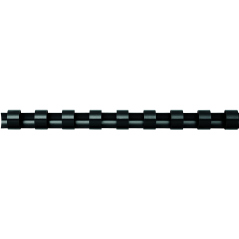 Fellowes Lot de 100 Peignes en Plastique 16 mm - Jusqu'à 120 Feuilles - Facile à Utiliser et Flexible - Haute Qualité - Couleur