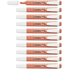 Marqueurs Fluo Stabilo Swing Cool - Lot de 10