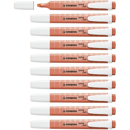 Marqueurs Fluo Stabilo Swing Cool - Lot de 10