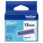 Ruban Brother Btag-F31 12 mm - Texte noir sur fond violet - Mesures 12 mm x 4 mètres - Convient pour PTN10, PTN20, PTN25BT